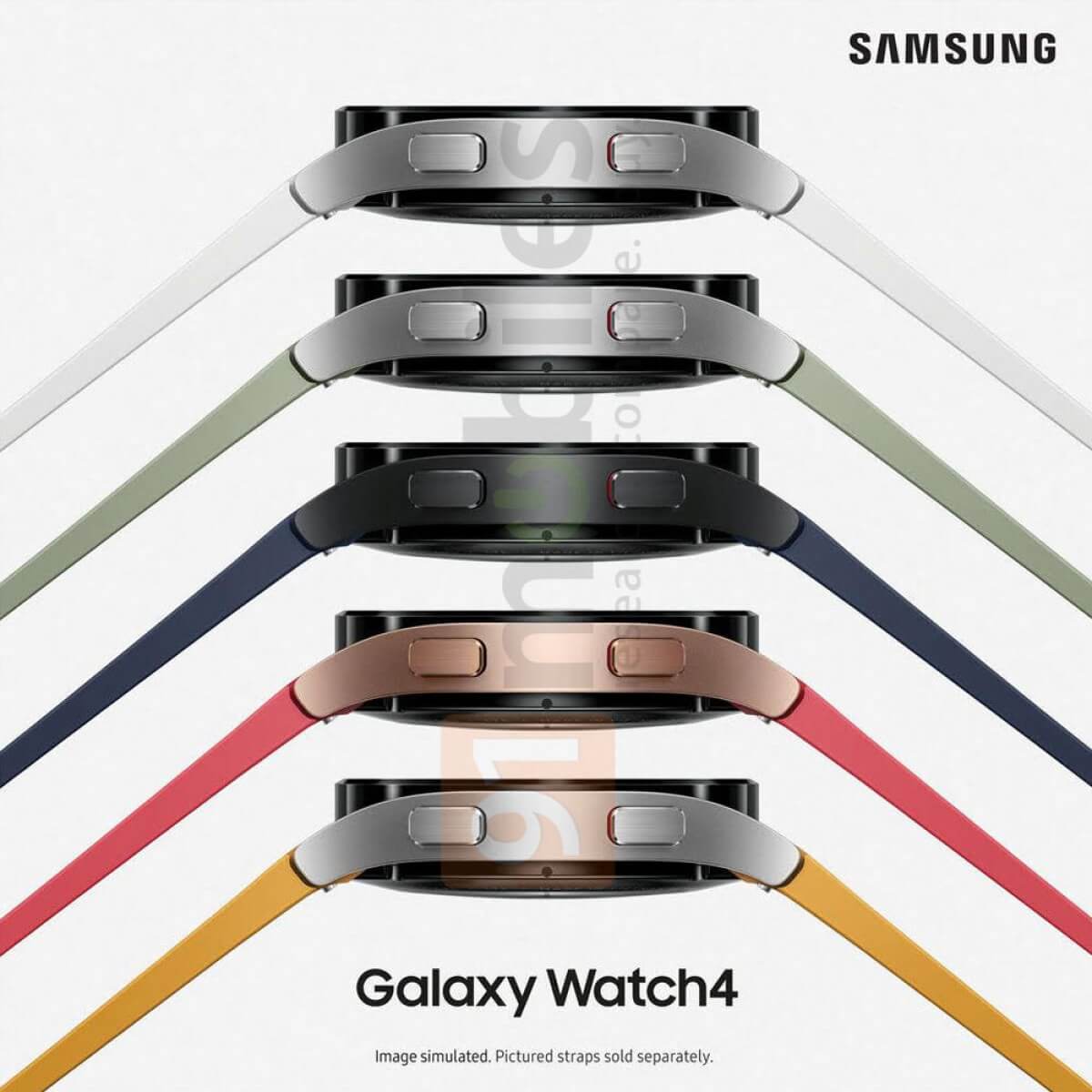 تصاویر رسمی Galaxy Watch 4