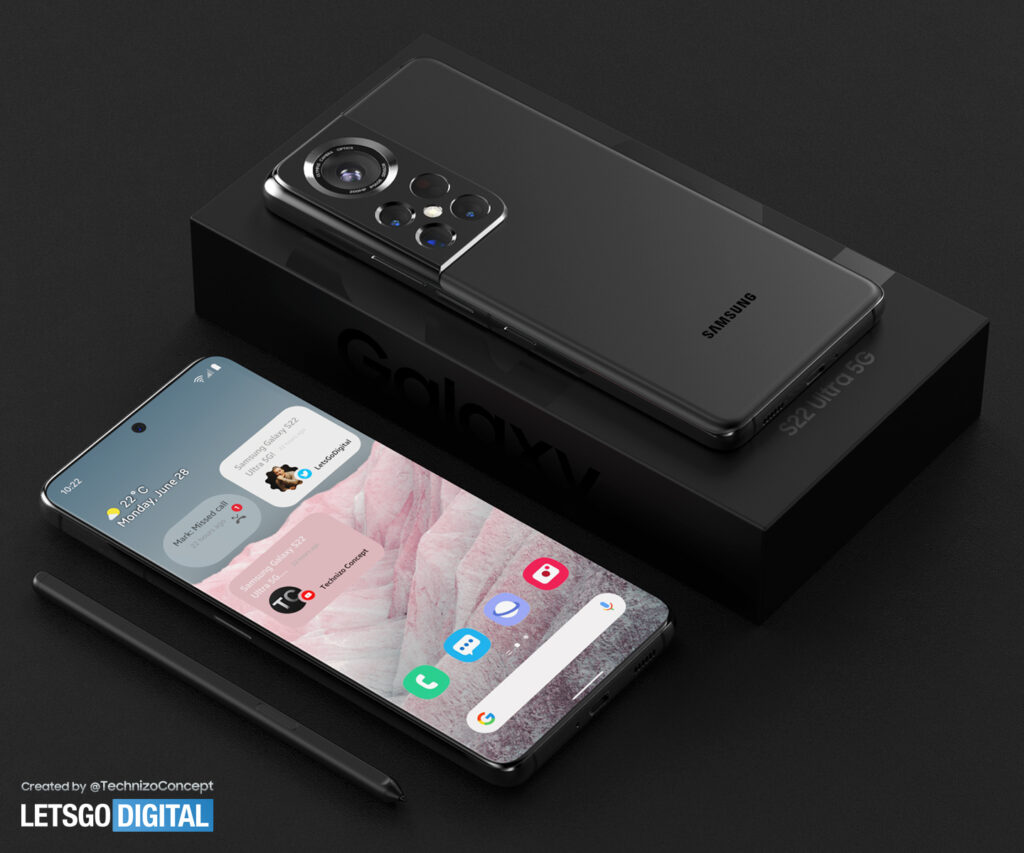 Galaxy S22 Ultra - Concept