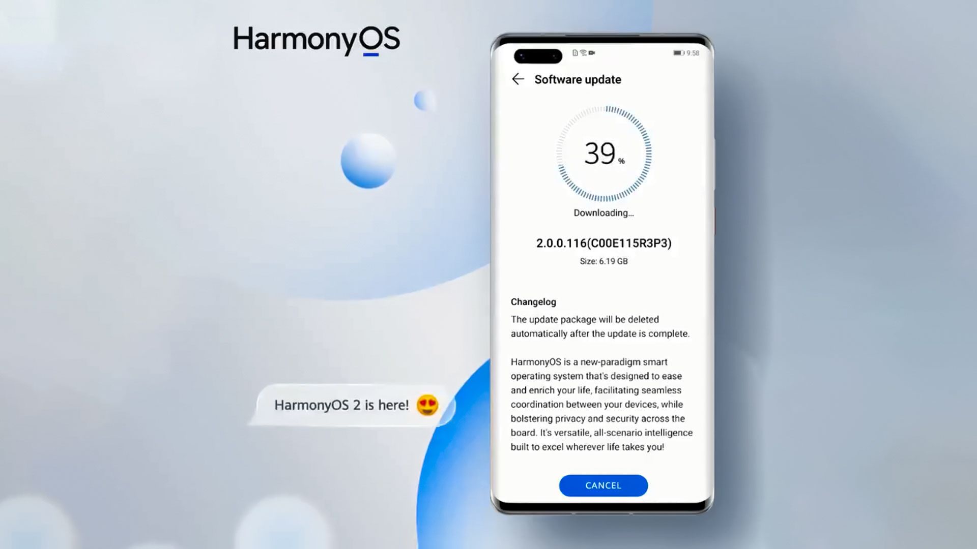 حفظ اطلاعات گوشی در HarmonyOS 2