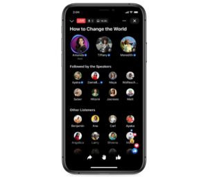 فیس بوک Live Audio Rooms