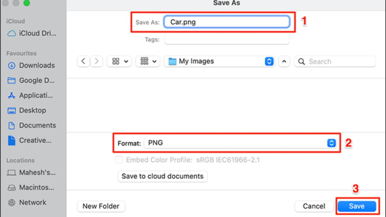 تعیین فرمت عکس فایل‌های PDF در فوتوشاپ 