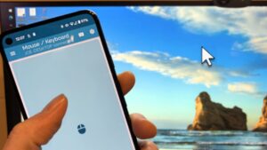 تبدیل گوشی به موس بی سیم یا کیبورد