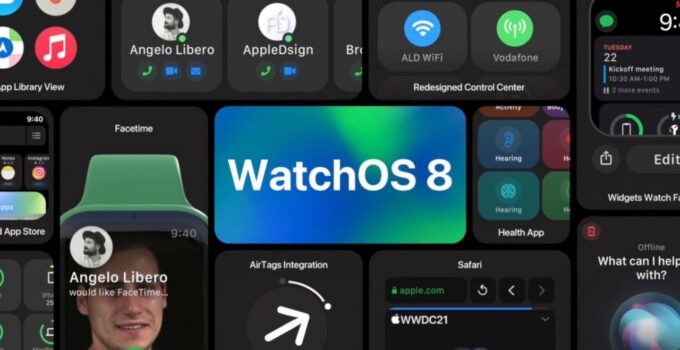 سیستم عامل WatchOS 8