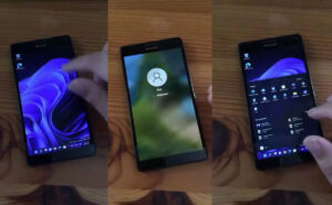ویندوز ۱۱ روی گوشی Lumia 950 XL