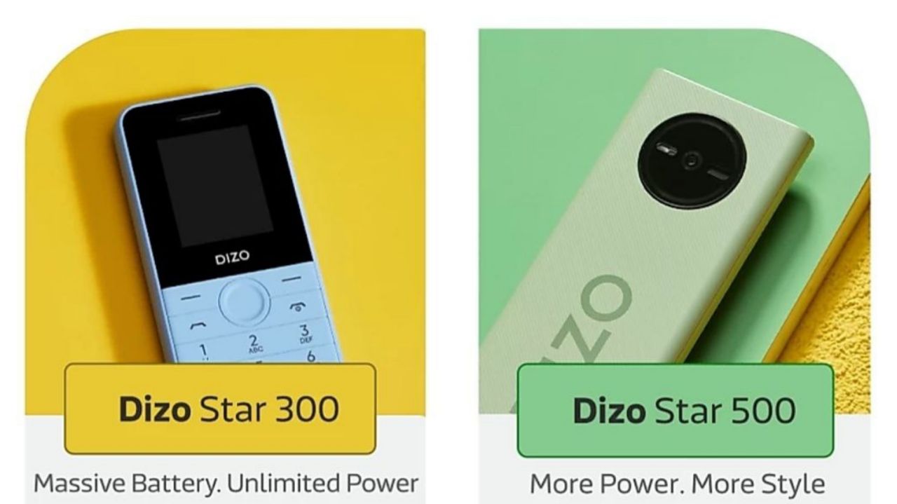 گوشی Dizo Star 500 و Dizo Star 300 رونمایی شدند: زیر مجموعه جدید ریلمی اینجاست!