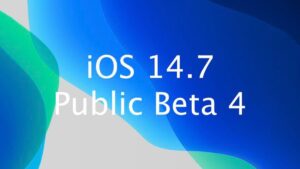 نسخه چهارم بتا iOS 14.7