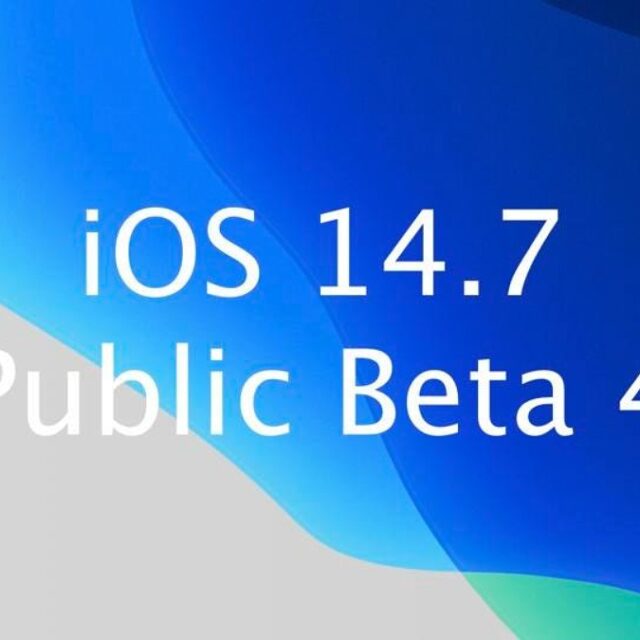 نسخه چهارم بتا iOS 14.7