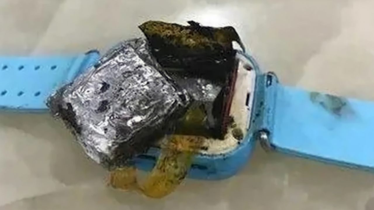 انفجار ساعت هوشمند