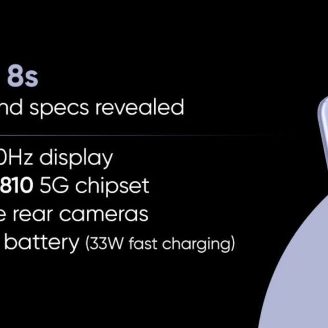 مشخصات و جزئیات گوشی Realme 8S