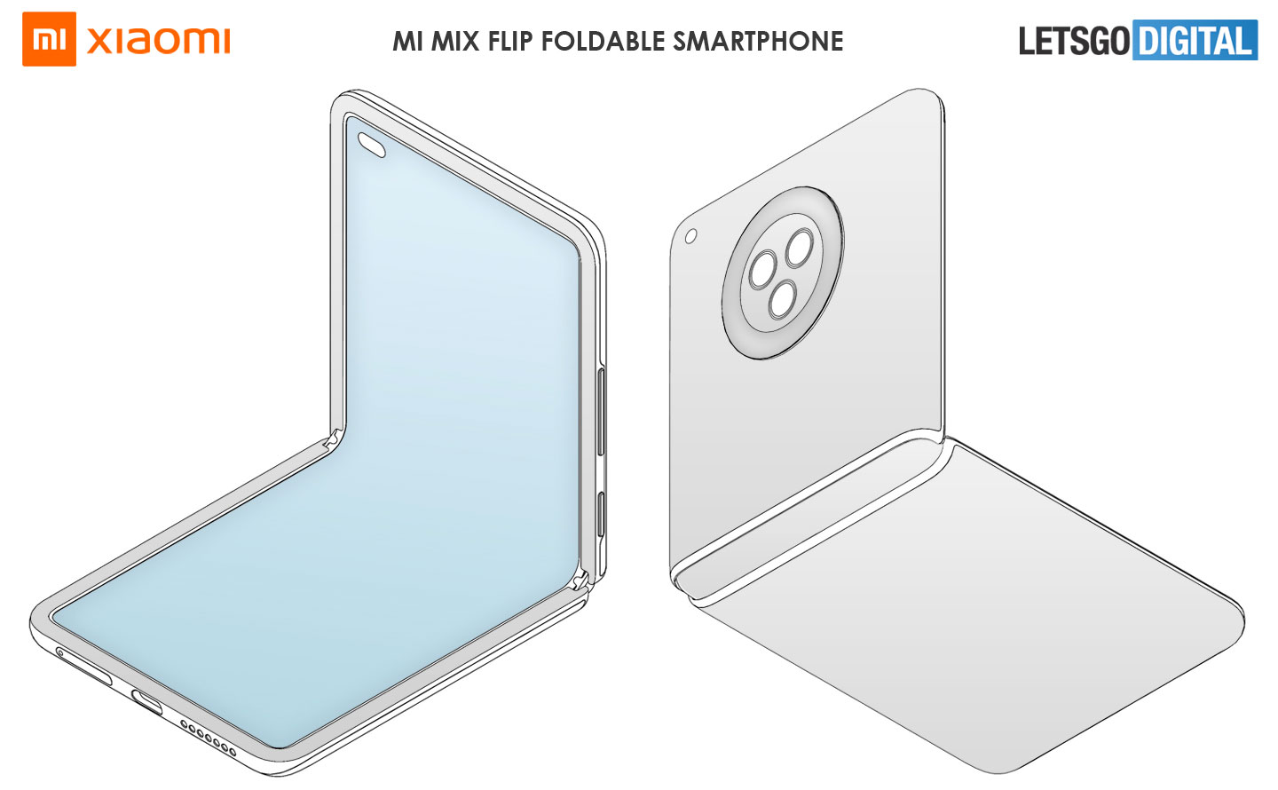 گوشی تاشو شیائومی Mi Mix Flip می تواند رقیب ارزان Galaxy Z Flip 3 باشد