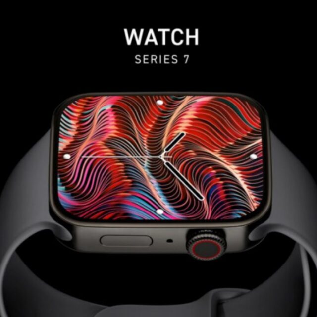 رندر Apple Watch Series 7