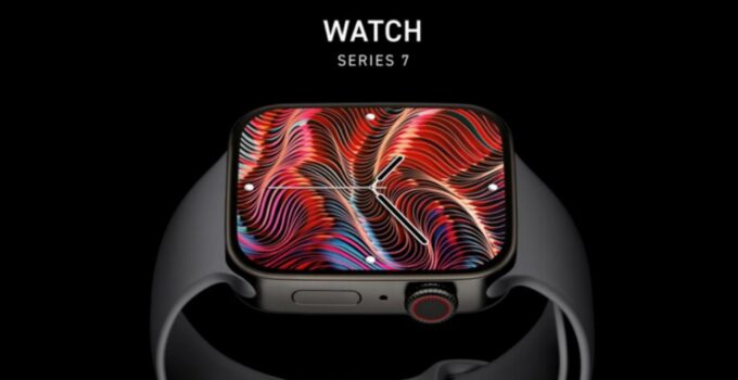 رندر Apple Watch Series 7