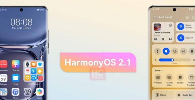 هواوی HarmonyOS 2.1