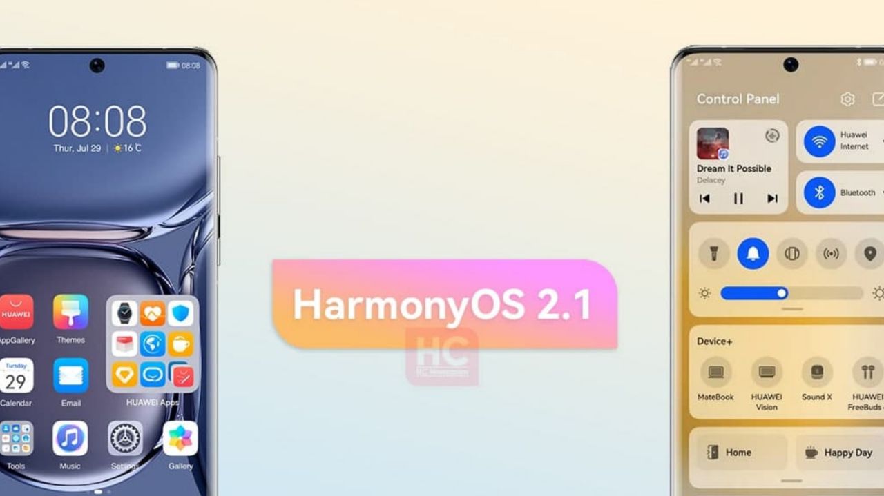 هواوی HarmonyOS 2.1 مختص تراشه‌های کوالکام بهینه شده است