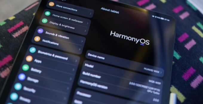 لیست دریافت کنندگان آپدیت نهایی HarmonyOS 2.0
