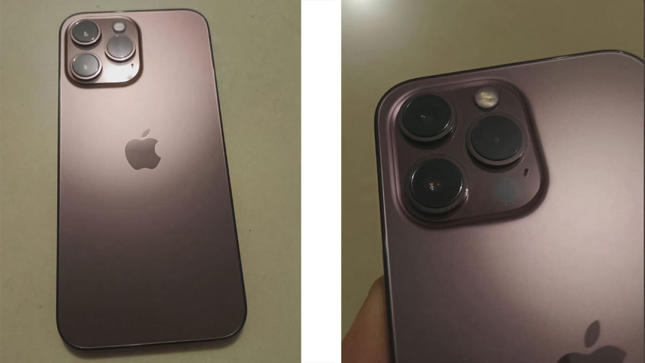رنگ رزگلد iPhone 13 Pro اپل لو رفت