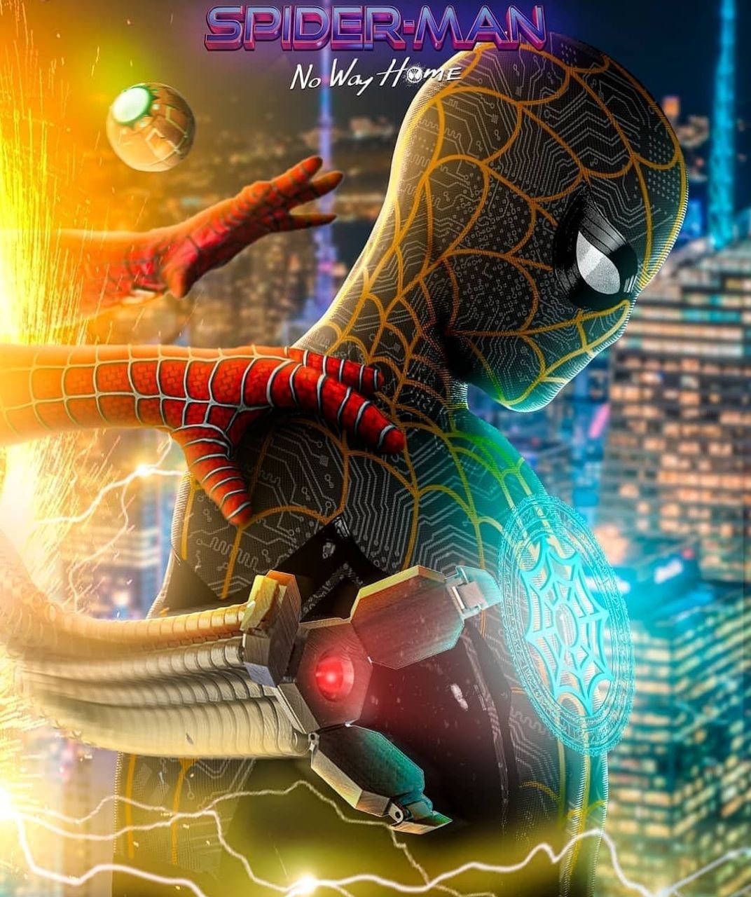 پوستر غیر رسمی Spider-Man No Way Home