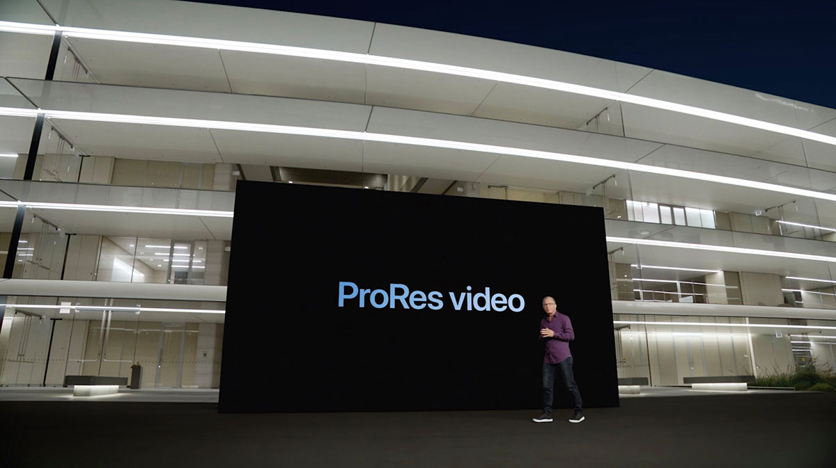 فیلم برداری ProRes در آیفون ۱۳ پرو مدل ۱۲۸ به رزلوشن FHD محدود است