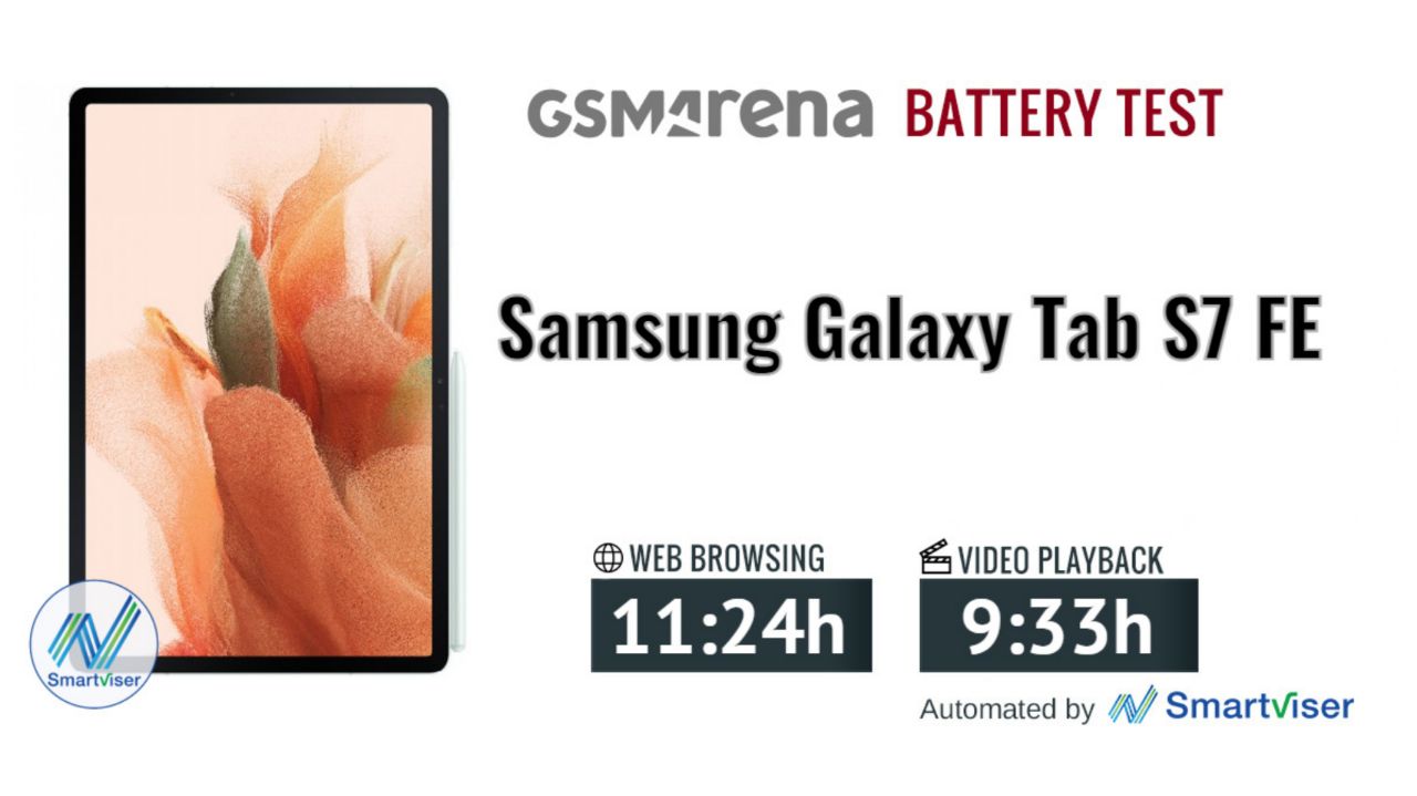 عمر باتری Galaxy Tab S7 FE