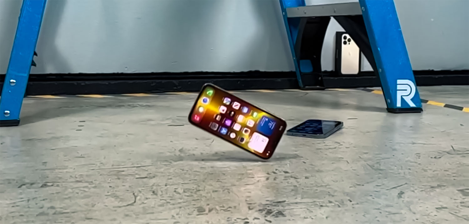 تست سقوط آیفون ۱۳ پرو و مدل Pro Max اپل را تماشا کنید
