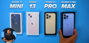 آنباکسینگ خانواده آیفون ۱۳