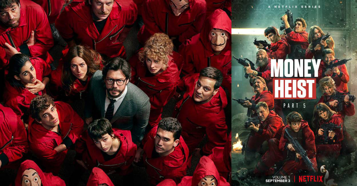 سریال Money Heist فصل پنجم بخش اول: اسامی اپیزودها