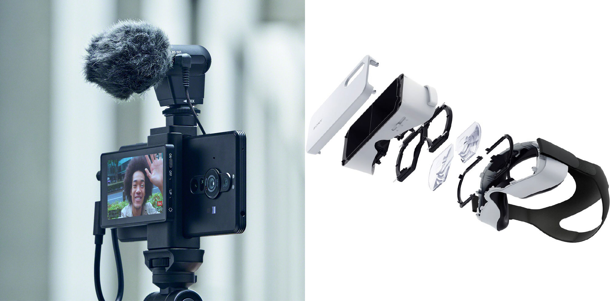 هدست واقعیت مجازی سونی و مانیتور Vlog آن همراه با Xperia Pro I معرفی خواهند شد