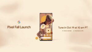 تاریخ رونمایی گوگل Pixel 6