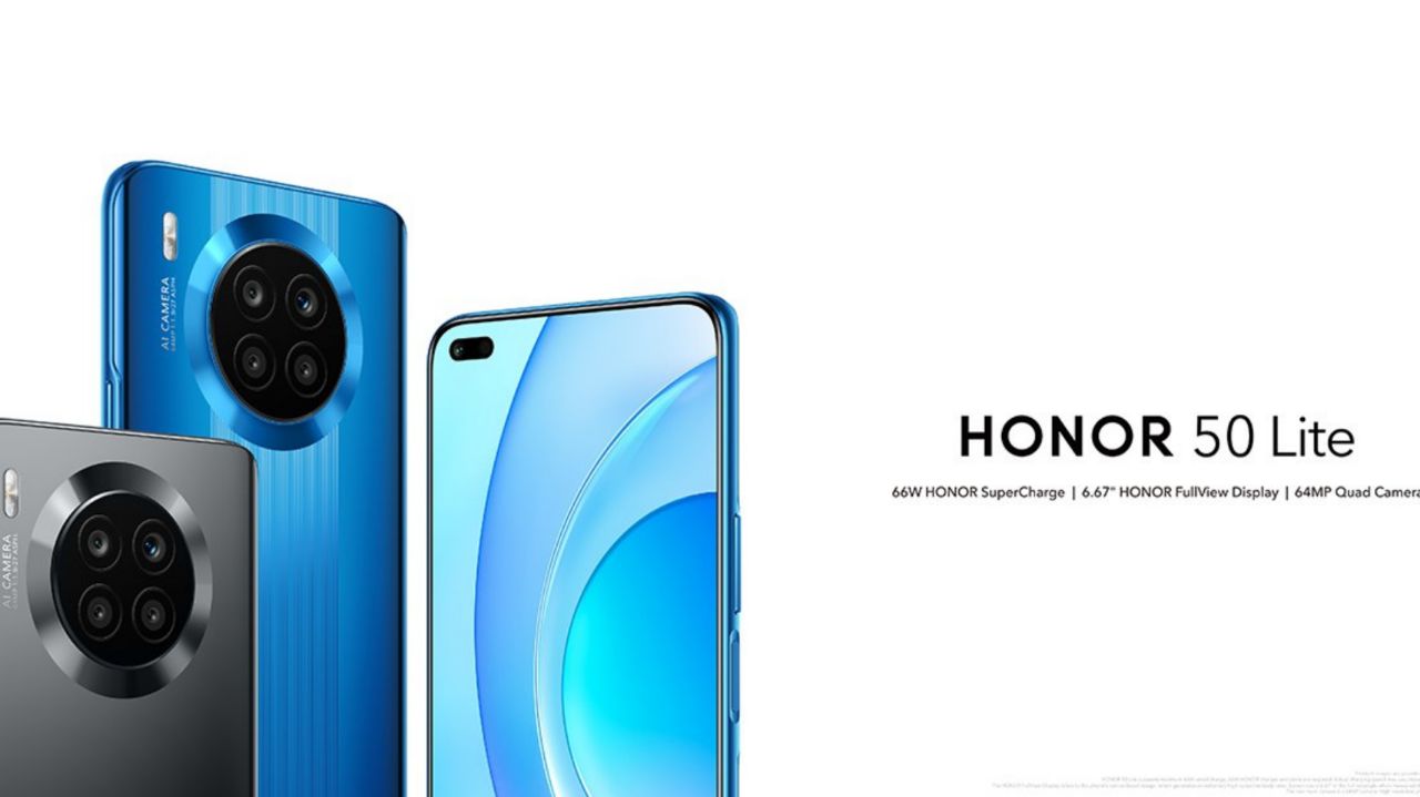 گوشی Honor 50 Lite رسماً معرفی شد: همان Nova 8i ولی بدون نام هواوی؟