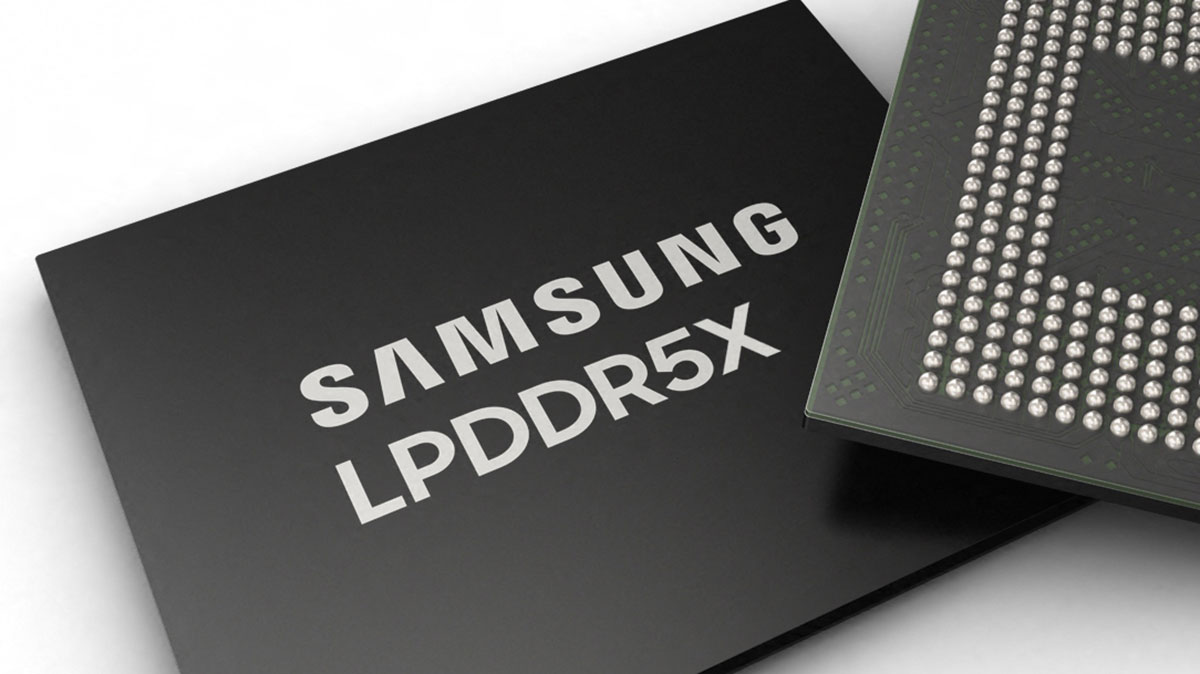 سامسونگ اولین حافظه رم LPDDR5X را با ۲۰ درصد مصرف انرژی کمتر معرفی کرد
