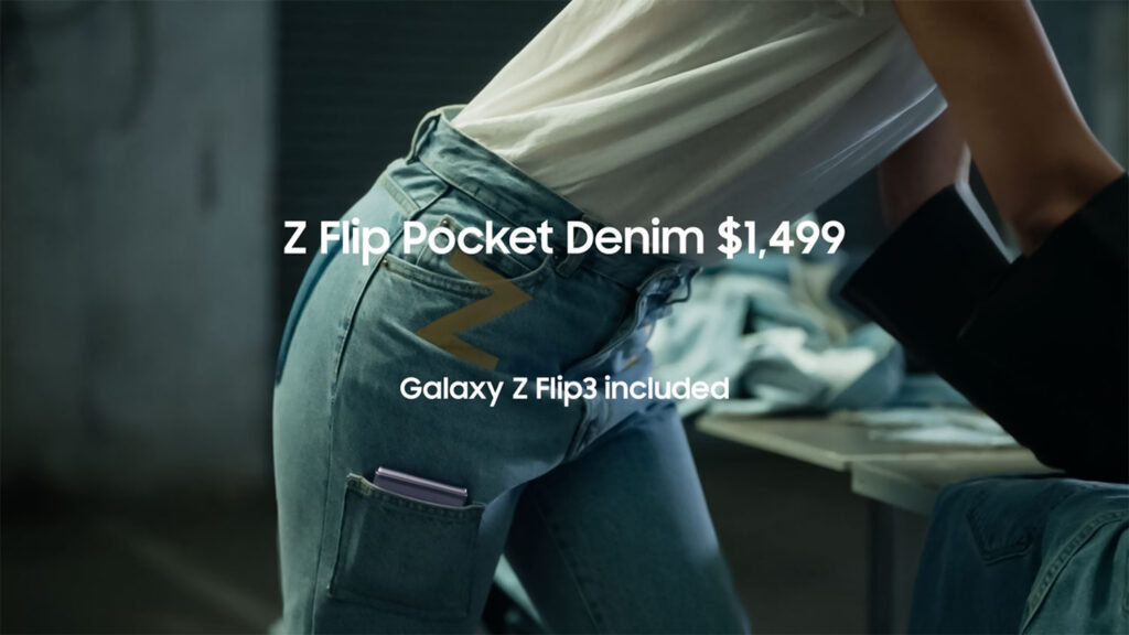 Samsung X Dr Demin - Z Flip Pocket Denimm
