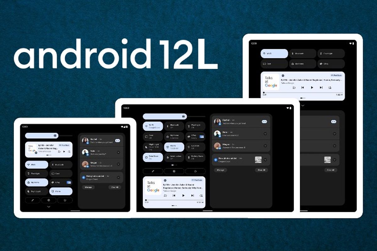 اندروید ۱۲ ال بتا ۱ (Android 12L Beta 1) با بهبود برای دستگاه‌هایی با نمایشگر بزرگ منتشر شد