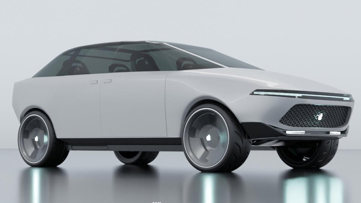 Apple Car Concept Design Vanarama Boss Hunting جوان آی تی