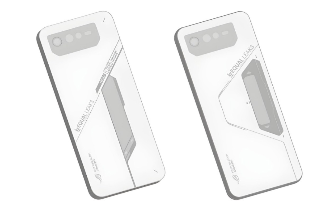 رندر منتسب به ROG Phone 6 ایسوس به‌همراه رندر احتمالی Zenfone 9 با نمایشگر ثانویه منتشر شد