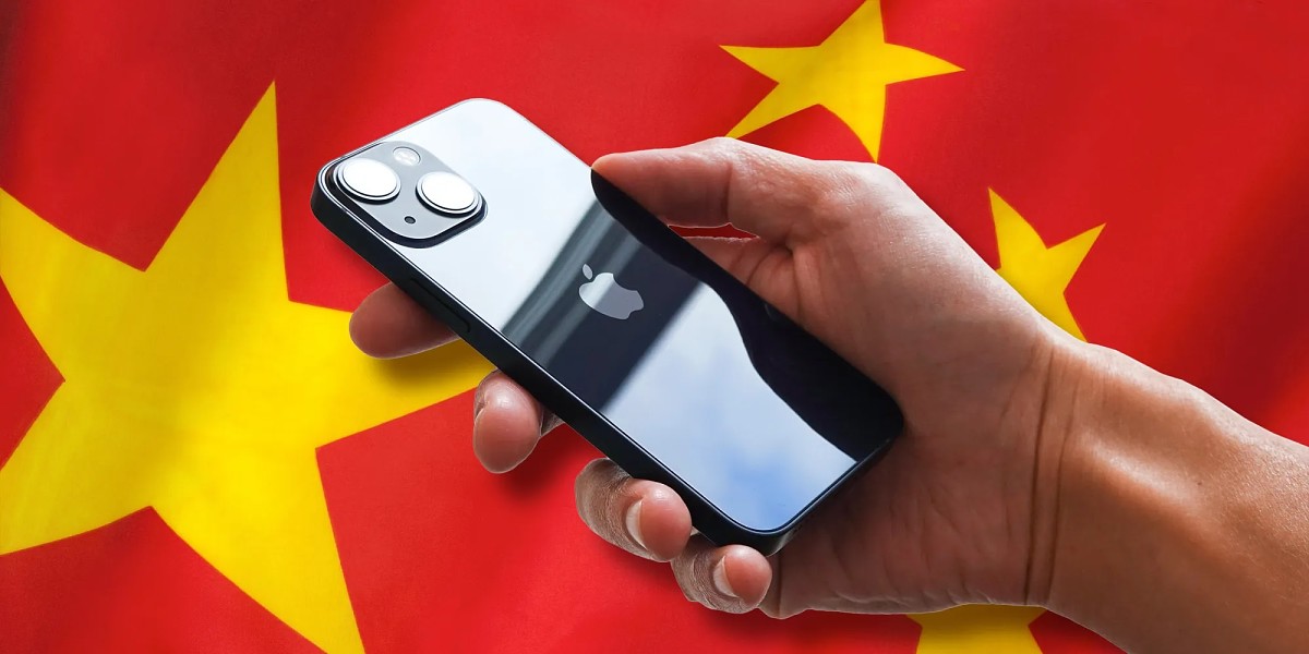 فروش آیفون اپل در چین برای اولین بار در شش سال گذشته از رقبا پیشی گرفت