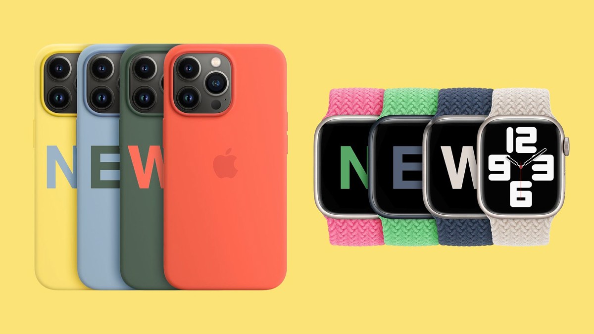 اپل مجموعه قاب های بهاری آیفون و بند اپل واچ را در رنگ‌بندی متفاوت عرضه کرد