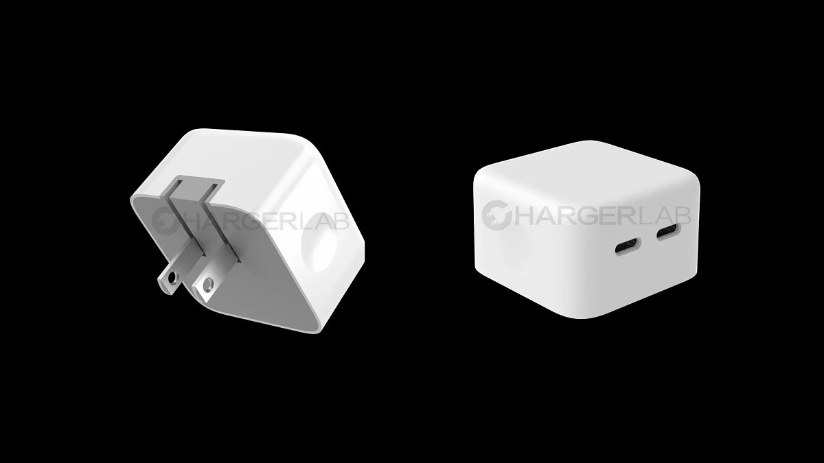 آداپتور شارژر 35 واتی اپل با پورت دوگانه USB-C فاش شد