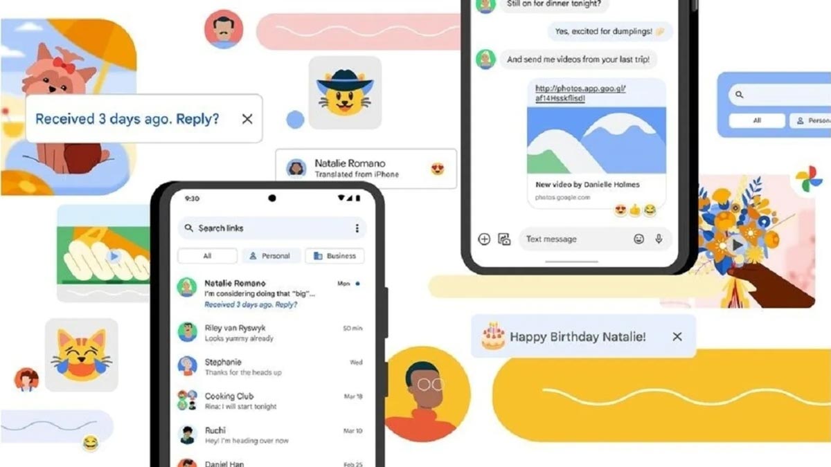 باگ Google Messages