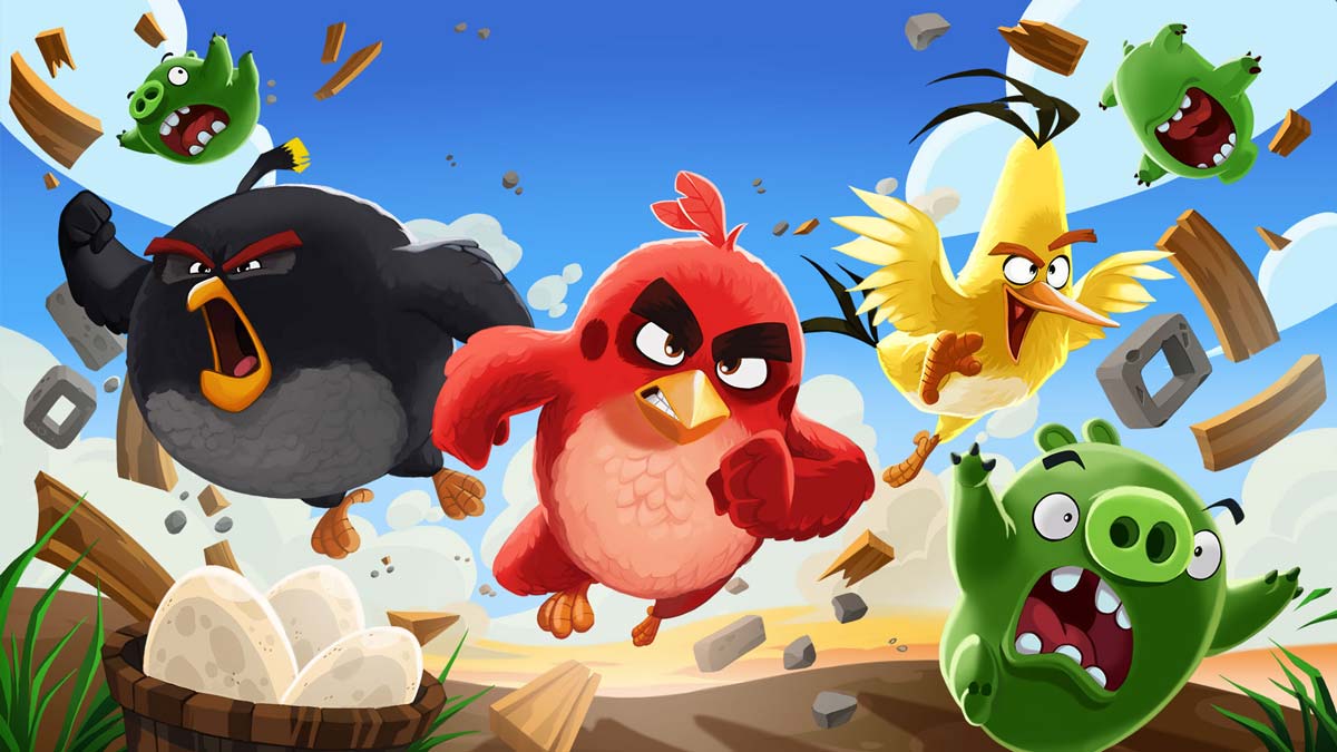 نسخه ریمیک بازی Angry Birds کلاسیک