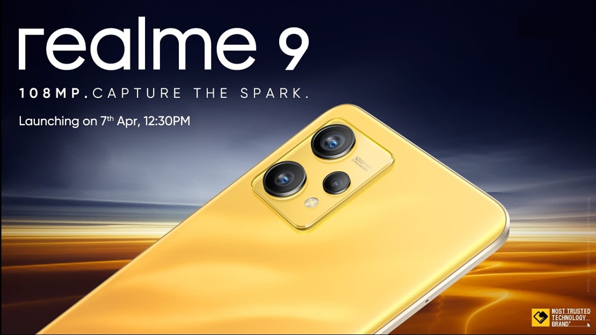 گوشی Realme 9 4G با بهره‌مندی از سنسور اصلی 108 مگاپیکسلی تایید شد