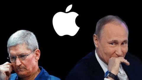 شکایت روسیه از اپل به بهانه امتناع این شرکت از انجام تعهدات خود صورت گرفت