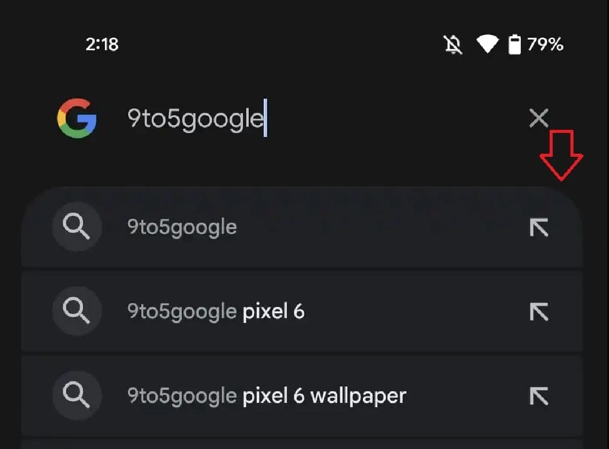 طراحی جدید لیست جستجوهای گوگل