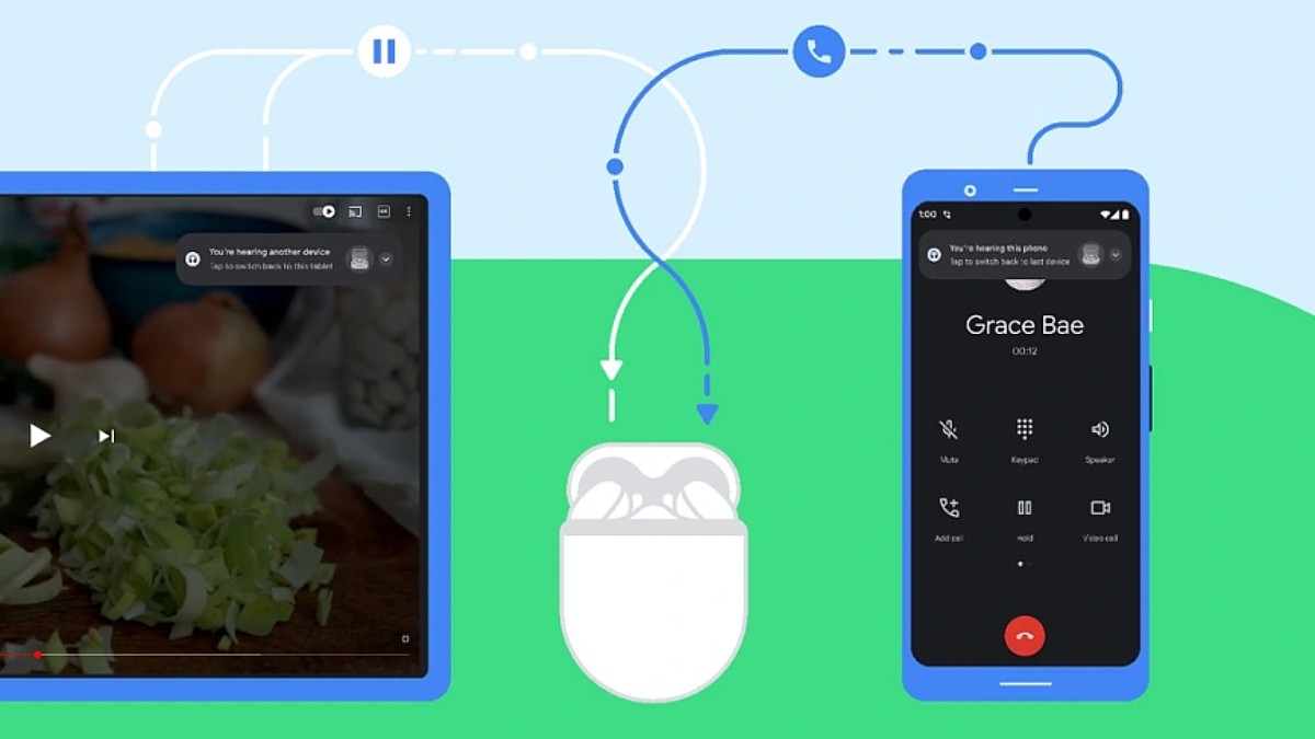 گوگل حالت جابجایی سریع صوتی بین دستگاه‌های اندرویدی را با پیکسل بادز پرو معرفی کرد
