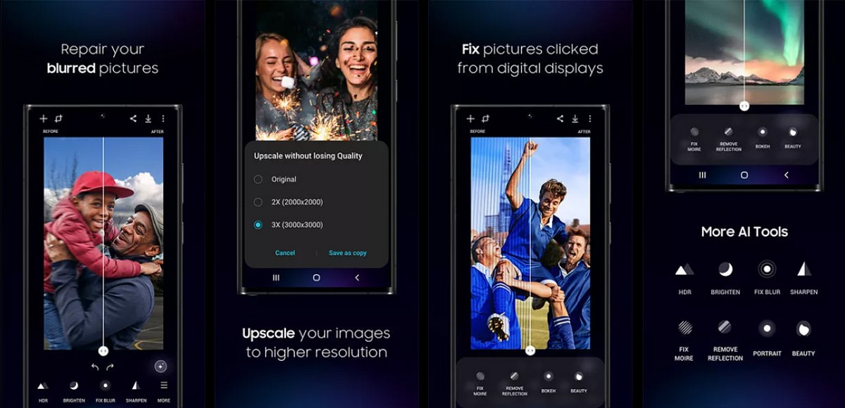 سامسونگ اپلیکیشن Galaxy Enhance-X برای بهبود تصاویر در گلکسی‌های خود را منتشر کرد