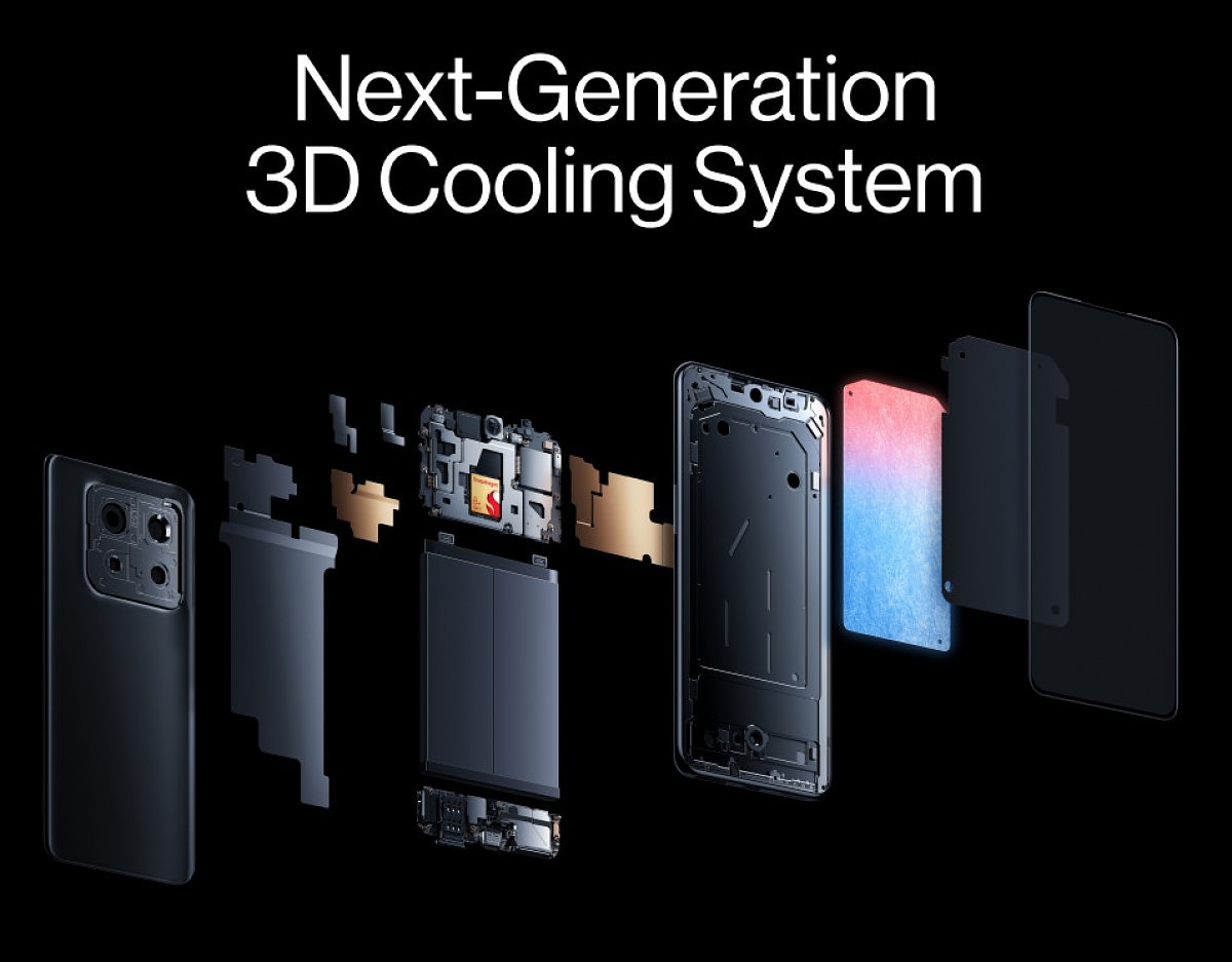 OnePlus 10T cooling system جوان آی تی