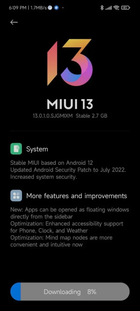 POCO X3 NFC Redmi Note 9s MIUI13 Update 1 جوان آی تی