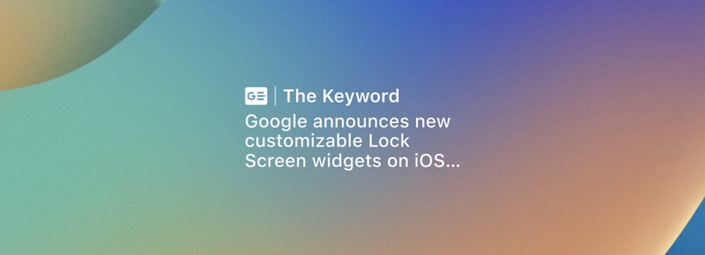 google widgets for ios 16 lock screen news جوان آی تی