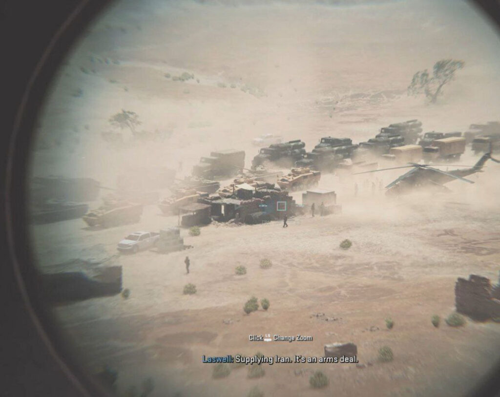 صحنه ترور سردار ایرانی با نام ژنرال قربانی در بازی Call of Duty: Modern WarFare II