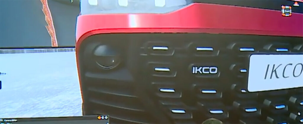 لوگوی IKCO در محافظ TF21