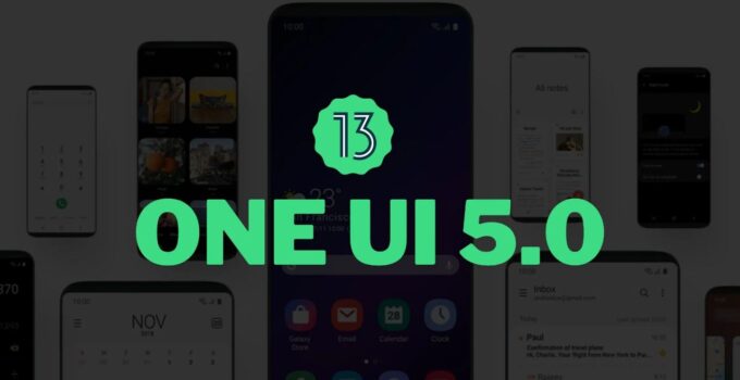 رابط کاربری One UI 5.0